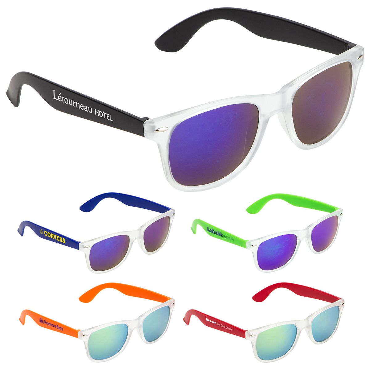 Sunglasses in multiple colors